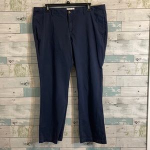 Old navy size 20 navy blue khaki trouser pant